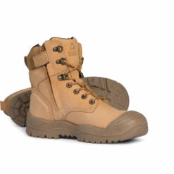 MONGREL - WHEAT H/LEG ZIP BOOT S/C