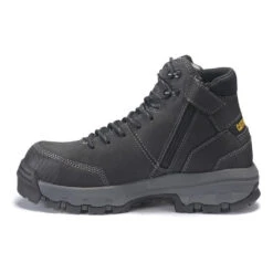 CAT DEVICE ZIP WATERPROOF CT BOOT BLACK -Work Clothes Store CAT DEVICE ZIP WATERPROOF CT BOOT BLACK 02 1000x1000
