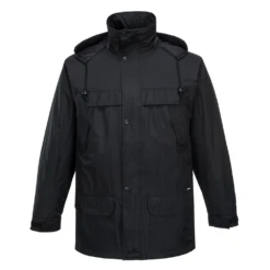 HUSKI CLASSIC RAIN JACKET BLACK