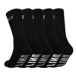 UNIT RESPOND MENS BAMBOO 5 PACK SOCKS BLACK -Work Clothes Store Untitleddesign 82 600x