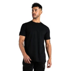 ANTHEM BLANK TEE BLACK