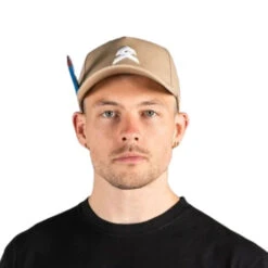 ANTHEM CARPENTER A FRAME BASEBALL HAT KHAKI