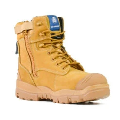 BATA INDUSTRIALS HELIX LONGREACH ZIP WHEAT (small Sizes For Women)