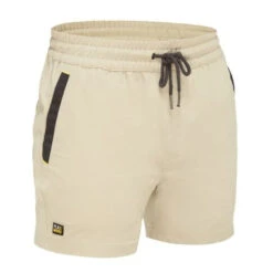 BISLEY FLX & MOVE™ 4-WAY STRETCH ELASTIC WAIST SHORT