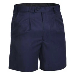 BISLEY PERMANENT PRESS SHORT SHORTS NAVY