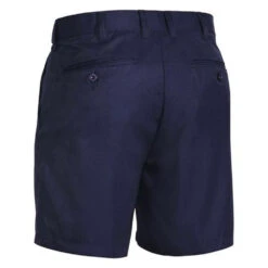 BISLEY PERMANENT PRESS SHORT SHORTS NAVY -Work Clothes Store bisley permanent press short shorts navy 507321 1000x1000