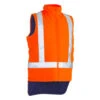 BISLEY PUFFER VEST X TAPED ORANGE