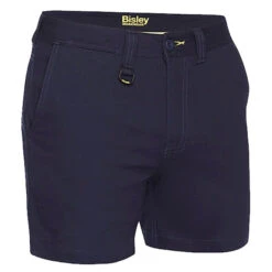 BISLEY STRETCH COTTON SHORT SHORTS REGULAR FIT NAVY