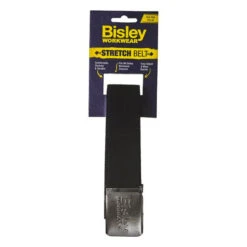 BISLEY STRETCH WEBBING BELT BLACK