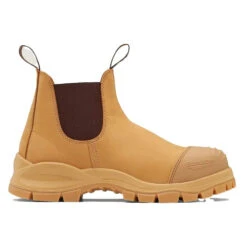 BLUNDSTONE ELASTIC SIDE SCUFF CAP UNISEX BOOTS WHEAT -Work Clothes Store blundstone elastic side scuff cap unisex boots wheat 551813 1000x1000