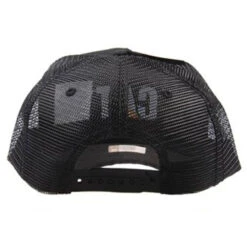 CAT DESIGN MESH CAP PITCH BLACK -Work Clothes Store cat design mesh cap pitch black 122464 1000x1000