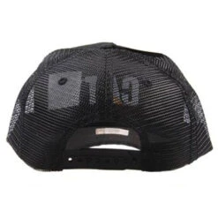 CAT DESIGN MESH CAP PITCH BLACK -Work Clothes Store cat design mesh cap pitch black 122464 600x