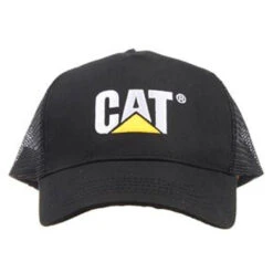 CAT DESIGN MESH CAP PITCH BLACK
