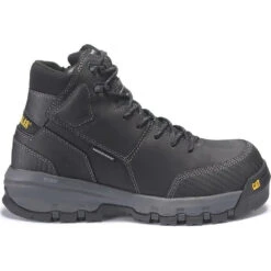 CAT DEVICE ZIP WATERPROOF CT BOOT BLACK