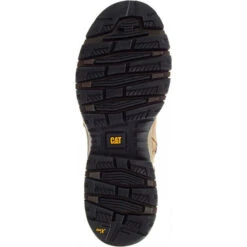 CAT DEVICE ZIP WATERPROOF CT BOOT DARK BEIGE -Work Clothes Store cat device zip waterproof ct boot dark beige 801441 600x