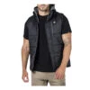 CAT HOODED WORK VEST BLACK