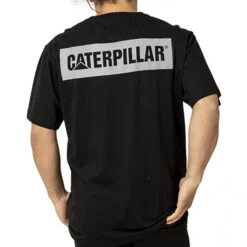 CAT ICON BLOCK SS TEE BLACK -Work Clothes Store cat icon block ss tee black 902692 600x