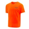 CAT ICON BLOCK SS TEE HI VIS ORANGE
