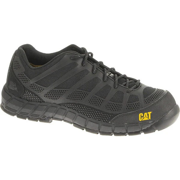 CAT STREAMLINE COMPOSITE TOE SHOE BLACK 1 CAT STREAMLINE COMPOSITE TOE SHOE BLACK