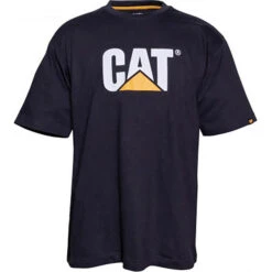 CAT TM LOGO TEE BLACK -Work Clothes Store cat tm logo tee black 118438 600x
