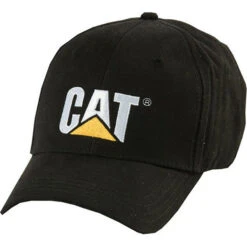 CAT TRADEMARK CAP BLACK