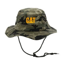 CAT TRADEMARK SAFARI CAP NIGHT CAMO