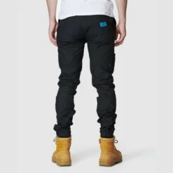 ELWD MENS CUFFED PANT BLACK -Work Clothes Store elwood mens cuffed pant black 894697 600x