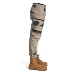 FORM WORKWEAR CUFFED WORK PANTS KHAKI -Work Clothes Store form workwear cuffed work pants khaki 717555 600x