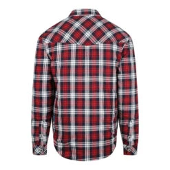 FORM WORKWEAR QUILTED CHECK FLANNEL SHIRT RED -Work Clothes Store form workwear quilted check flannel shirt red 163388 1000x1000