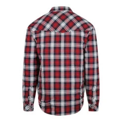 FORM WORKWEAR QUILTED CHECK FLANNEL SHIRT RED -Work Clothes Store form workwear quilted check flannel shirt red 163388 600x