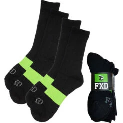 FXD SK-6 SOCK 5PK BLACK