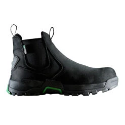 FXD WB4 ELASTIC SIDE SAFETY BOOT BLACK -Work Clothes Store fxd wb4 elastic side safety boot black 901614 1000x1000