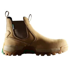 FXD WB4 ELASTIC SIDE SAFETY BOOT WHEAT -Work Clothes Store fxd wb4 elastic side safety boot wheat 956660 600x