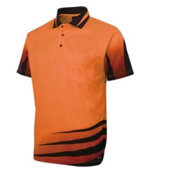 JBS JB HV SUB POLO ORANGE/BLACK