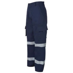 JBS JB M/RISE PANT W/REFLECTIVE TAPE NAVY