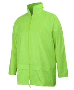 JB RAIN JACKET LIME
