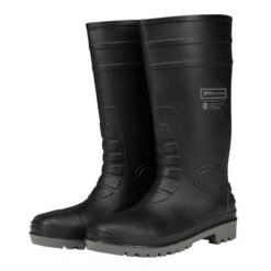 JBS JB STEEL/TOE STEEL/PLATE GUMBOOT BLACK