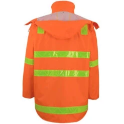 JBS JB VIC ROADS ZIP/OFF SLEEVE JACKET ORANGE -Work Clothes Store jb vroad zipoff sleeve jacket orange 651356 600x