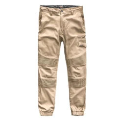 JET PILOT FUELED CORRUGATED STRETCH PANTS KHAKI