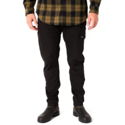 JET PILOT FUELED CUFF PANTS BLACK