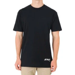 JET PILOT FUELED LOW HIT TEE BLACK