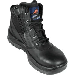MONGREL P ZIPSIDER BOOT BLACK -Work Clothes Store mongrel p zipsider boot black 470216 1000x1000