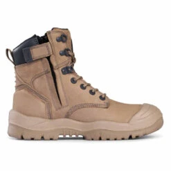 MONGREL SC HIGH LEG ZIPSIDER BOOT STONE -Work Clothes Store mongrel sc high leg zipsider boot stone 511314 1000x1000