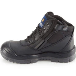 MONGREL ZIP SIDED SCUFF CAP BOOT BLACK -Work Clothes Store mongrel zipsider scuff cap boot black 213432 1000x1000