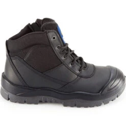 MONGREL ZIP SIDED SCUFF CAP BOOT BLACK