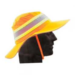 ORANGE HAT TOGGLE/ SLIVER TAPE/VENT