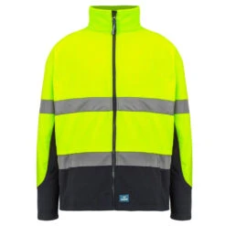 RAINBIRD RAFTER FLEECE JACKET YELLOW/NAVY PROMO DEAL...FREE