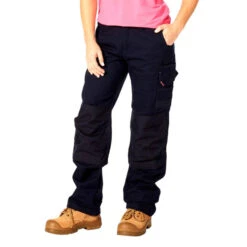 TRADIE LADY FLEX CARGO PANTS NAVY