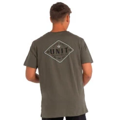 UNIT BRIDGE SS TEE MILITARY -Work Clothes Store unit bridge ss tee military 870751 1000x1000