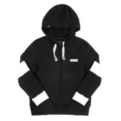 UNIT CAPITAL LADIES FLEECE HOODIE BLACK